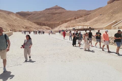 Luxe reis naar vallei van de koningen en Luxor museum vanuit Hurghada
