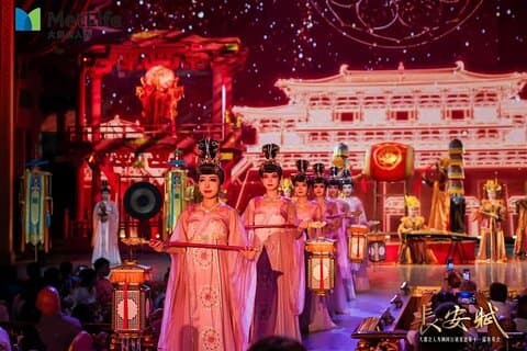 Xi'an Tang dynasti musik dans eller middag show med transfer