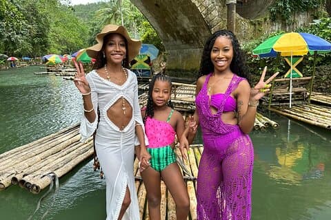 3 heures Bamboo Rafting Activité à Lethe Jamaïque