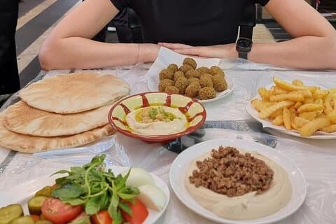 Amman privé stadstour met lokale lunch
