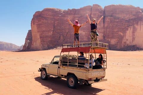 Wadi Rum privat guidet tur fra Aqaba