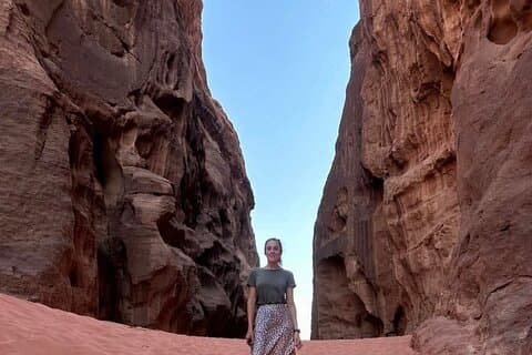 Wadi Rum privat guidet tur fra Aqaba havn