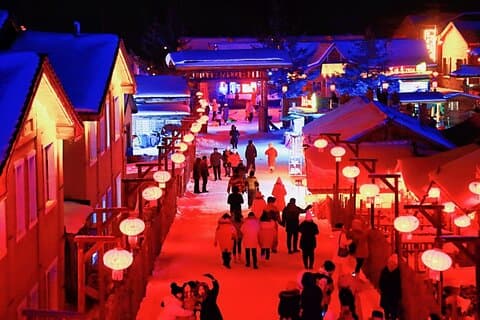 Tour privado de 8 días a Harbin China Festival de nieve y hielo