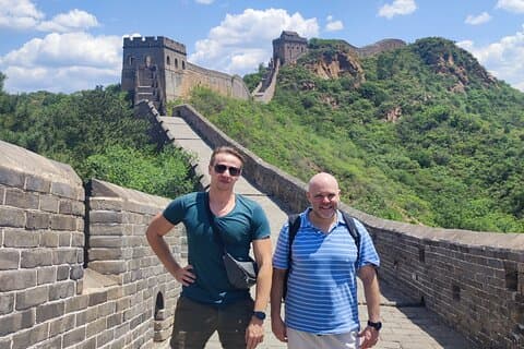 Excursão Privativa de Meio Dia Mutianyu na Grande Muralha com Almoço