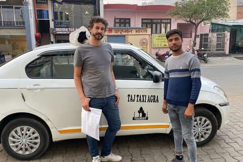 Samme dag Taj Mahal, Agra Fort & Baby Taj Tour fra Delhi med bil