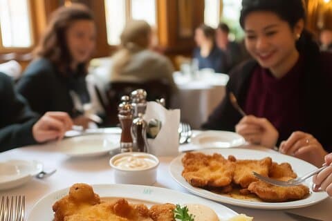 Utforsk Wiener Schnitzel med alle sansene dine
