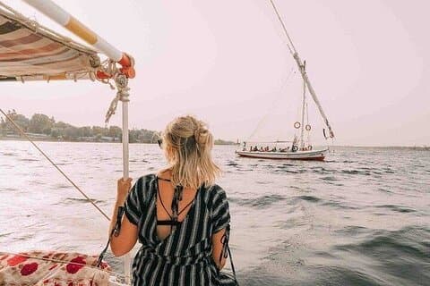 De Luxor: passeio de felucca e Banana Island