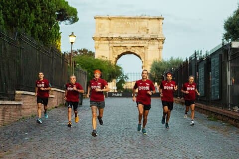 ローマの最高のユニークなランニング体験