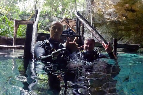 Cenote Dreamgate Guided Scuba Diving