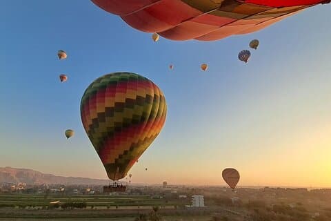 Luxor Sunrise Hot Air Balloon Ride with Hotel Pickup