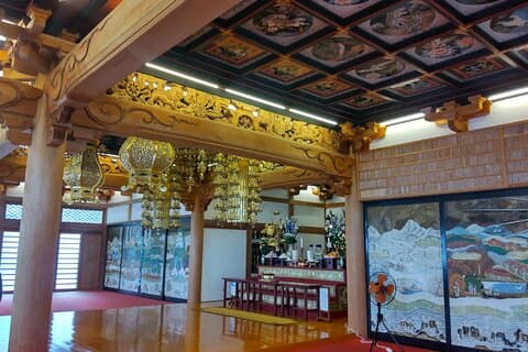 Ryugeji Temple Ocha Kaikan YumeTerrace MInowa Inari Shrine /V-G