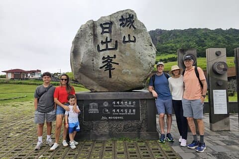 クルーズのお客様向け済州島プライベート日帰りツアー