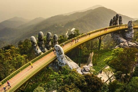 Hoi An/Da Nang Ba Na Hills & Golden Bridge Small Group Excursion
