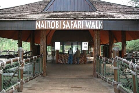 Tour di mezza giornata a piedi di Nairobi Safari