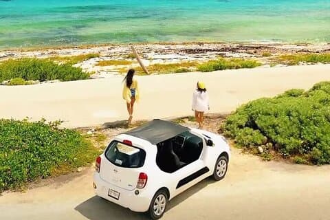 Passeio de buggy, praia e mergulho com snorkel