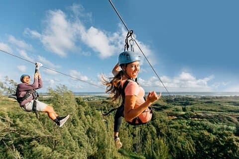 Atlasbergen Zip Line med frukost från Marrakech