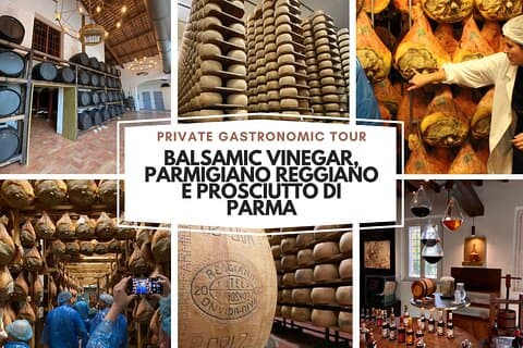 De Florencia: vinagre balsámico, parmigiano reggiano y prosciutto