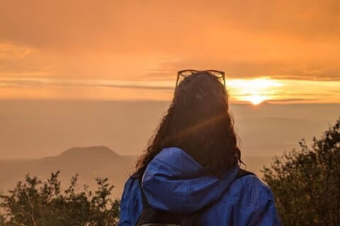 Soloppgang i Las Alturas Vandring i El Pico del Águila Tlalpan