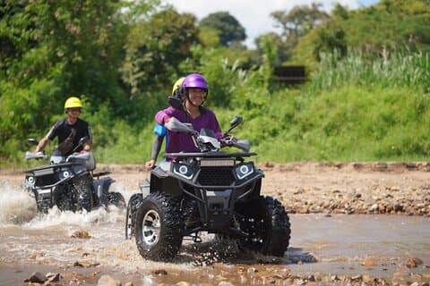 Chiang Mai ATV Mae Wang Jungle Skjønnhet, Raft og fri inngang elefant