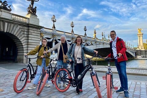 Paris Main Sights Bike Tour