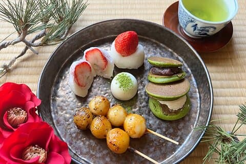 Mochi Matcha Gluten Free Japanese Sweets Class near Shibuya area