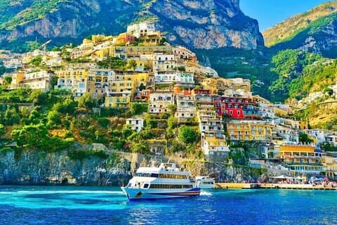 Excursiones en moto a Positano y Amalfi