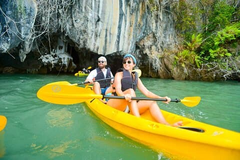 Full Day Sea Cave Kayaking Small Group From Koh Lanta
