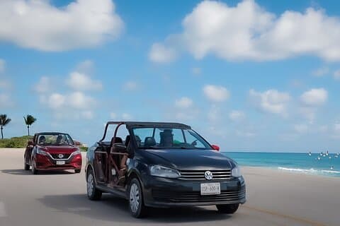 Strandutflykt: Cozumel Buggy Tour, strandbesök och mexikansk lunch