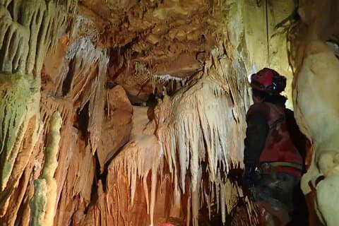 Caving in Arrábida Natural Park, Setúbal, Sesimbra, near Lisbon