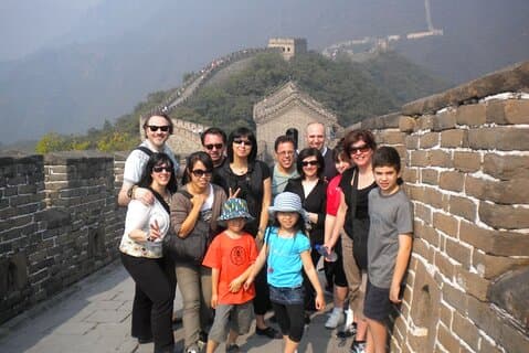 Mutianyu Great Wall delt tur med transport