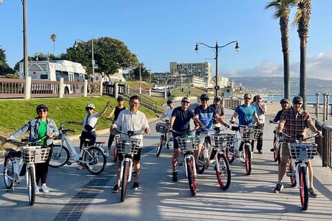 Los Angeles: Guidet E-Bike Beach Tour fra Redondo Beach, Californien