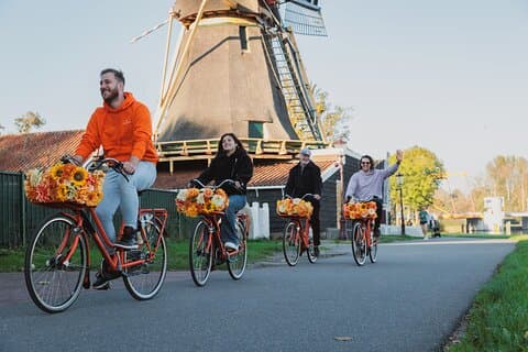 Amsterdam Cheese, Windmill & Rural Bike Tour / Opção de bicicleta elétrica