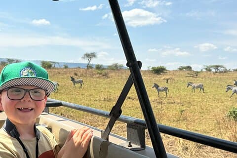 Fra Zanzibar:3-dagers verdenskjente Serengeti Safari og fly