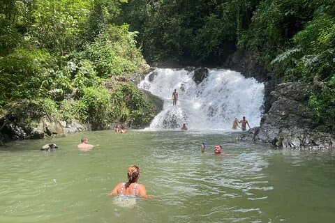 Panama City Visit an Indian town Embera and waterfall with lunch