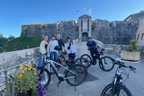 Der schöne Ausflug mit dem Elektrofahrrad in Nizza