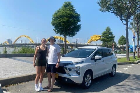 Hoi An til Phong Nha med privat bil med naturskøn rute