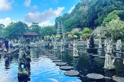 Bali Lempuyang Temple, Water Palace og Waterfall Tour