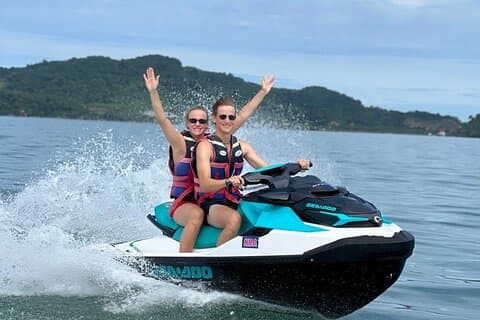 Langkawi Adrenalin Rush: Parasailing og jet ski kombinasjon