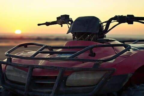 Sharm El Sheikh: Sunrise Quad Bike Safari og øya båttur