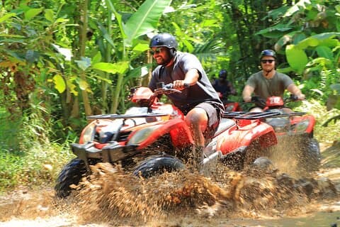 ATV Quad Adventure Trekking på Bali med gratis digitale bilder