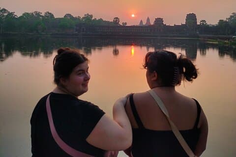 A-Day Angkor Wat Sunrise Tour, Bayon, Ta Prohm, Tonle Sap Sunset
