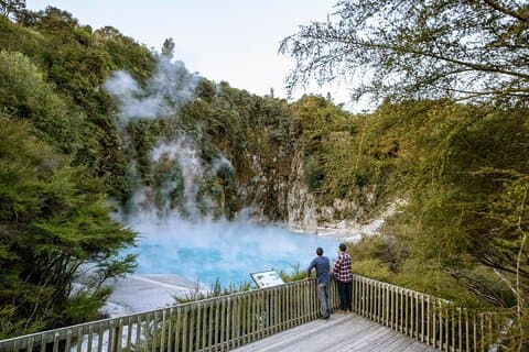From Rotorua WAIMANGU VOLCANIC VALLEY Half Day Tour