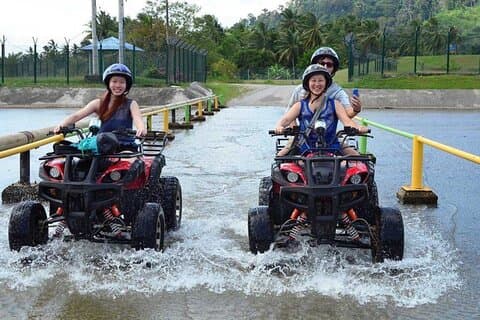 Paseo divertido en ATV a las cascadas Plus Mardi Agrotechnology Fruit Farm