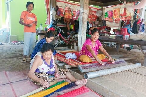 Ilha da Seda e zona rural de Phnom Penh por Tuk Tuk