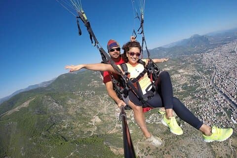 Paragliding i Alanya med Transport