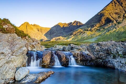 Isle of Skye Fairy Pools , Fairy Glen et Portree