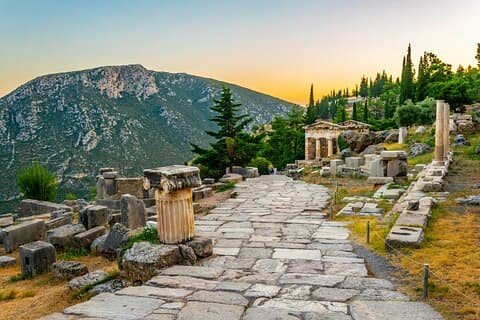 Excursão privada de luxo a Delphi