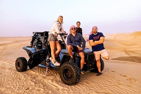 Safari en buggy des dunes avec balade en chameau