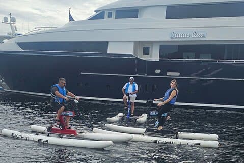 Excursão guiada de bicicleta aquática em Fort Lauderdale