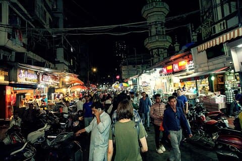 Mumbai Street Food og nattmarkeder